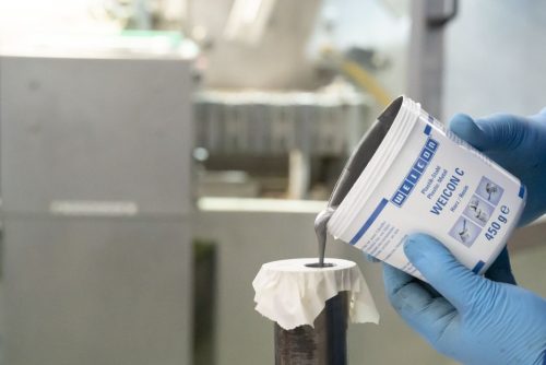 WEICON C kétkomponensű ALUMÍNIUM töltött folyékony epoxi gyanta - 0,2 kg