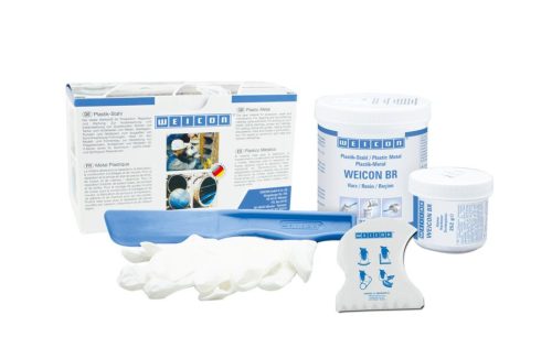 WEICON BR kétkomponensű BRONZ töltött folyékony epoxi gyanta - 0,5 kg