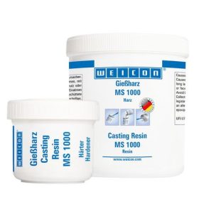   WEICON MS 1000 - kétkomponensű folyékony epoxi öntvénygyanta - 0,2 kg