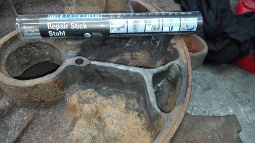 Weicon Repair-Stick Acél tartalmú epoxi javítógyurma - 115 g