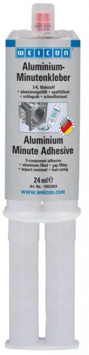Weicon Alumínium epoxi pillanatragasztó duplafecskendős kiszerelésben 24 ml