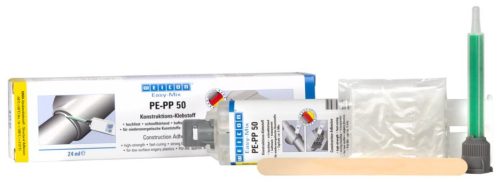 Weicon PE-PP 50 duplafecskendős szerkezeti ragasztó szett 24 ml