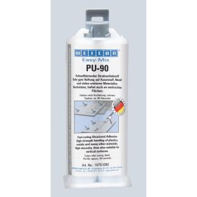   Weicon Easy-Mix PU-90 rugalmas kétkomponensű poliuretán ragasztó - 50 ml