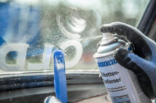 Weicon Címke Eltávolító Spray + erős műanyag spatula 500 ml