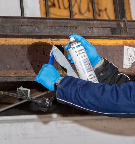 Weicon Címke Eltávolító Spray + erős műanyag spatula 500 ml