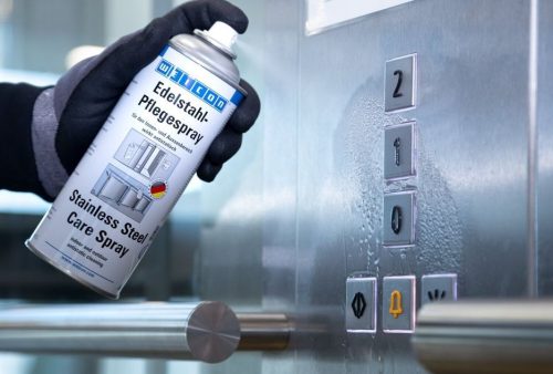 Weicon Rozsdamentes Acél Ápoló Spray - antisztatikus - 400 ml