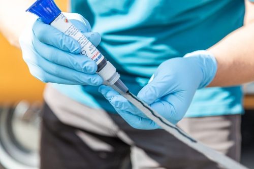 Weicon Contact VA 250 Black gumival töltött hőálló pillanatragasztó 30 g