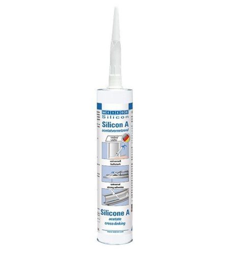 Weicon Szilikon A ragasztó és tömítőanyag ipari felhasználásra - 310 ml - fehér
