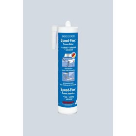   Weicon Speed-Flex szilikonmentes, rugalmas gyorsragasztó - 310 ml - fehér
