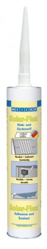 Weicon Solar-Flex rugalmas és erős szolártechnológiai ragasztó és tömítőanyag - 290 ml - fehér
