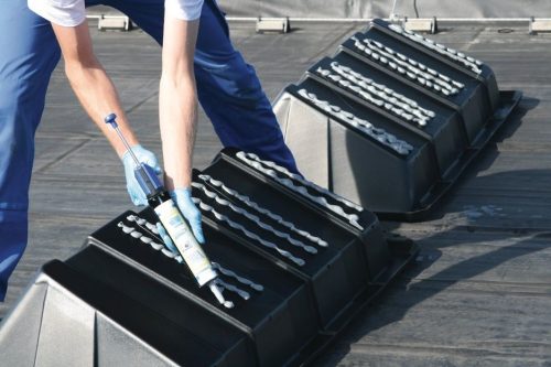 Weicon Solar-Flex rugalmas és erős szolártechnológiai ragasztó és tömítőanyag - 290 ml - fehér