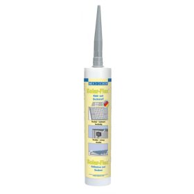   Weicon Solar-Flex rugalmas és erős szolártechnológiai ragasztó és tömítőanyag - 290 ml - szürke