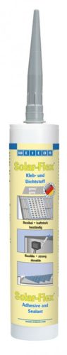 Weicon Solar-Flex rugalmas és erős szolártechnológiai ragasztó és tömítőanyag - 290 ml - szürke