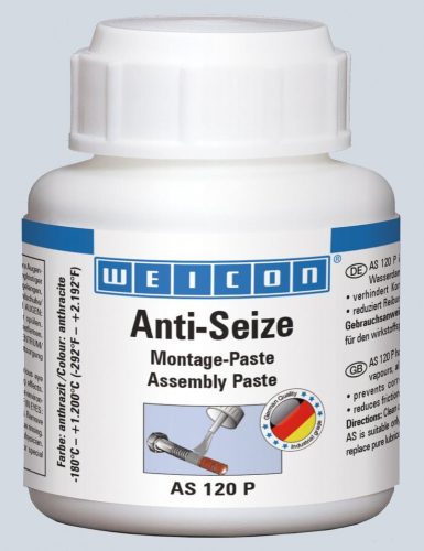 Weicon Anti-Seize AS 120 P szerelőpaszta 120 g - ecsetelős kupakkal