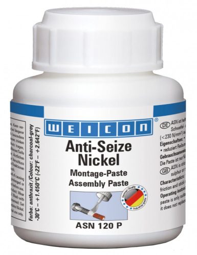 Weicon Anti-Seize NIKKEL extrém hőálló szerelőpaszta 120 g - ecsetelő kupakkal