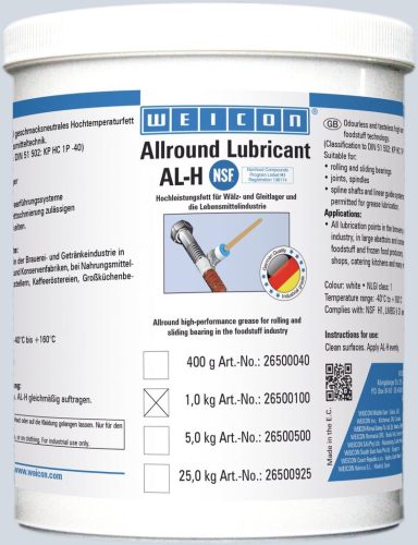 Weicon AL-H kenőanyag - NSF regisztrált - 1 kg
