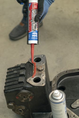 Gasket Maker olaj és hőálló karima tömítő - 310 ml - PIROS