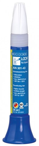 WEICONLOCK AN 301-43 NSF minősített csavarmenet rögzítő ragasztó - M36 - Kék - 20ml