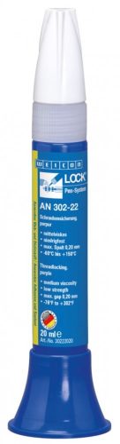 WEICONLOCK AN 302-22 Csavarmenet rögzítő ragasztó - M36 - Bíbor - 20 ml