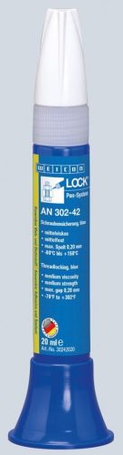WEICONLOCK AN 302-42 Csavarmenet rögzítő ragasztó - M36 - Kék - 20 ml