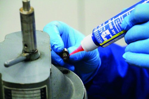 WEICONLOCK AN 302-62 Csavarmenet rögzítő ragasztó - M36 - Piros - 20 ml