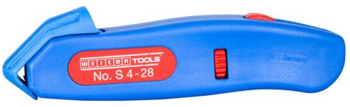 WeiconTOOLS S 4-28 kábelcsupaszoló szerszám ki-be tolható horgos vágókéssel