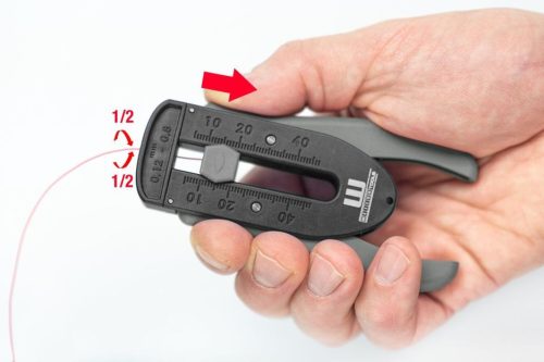 WeiconTOOLS ESD precíziós vezetékcsupaszoló szerszám