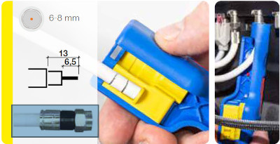 WeiconTOOLS tartalékpenge No. 1 F Plus 10/6 koax csupaszoló szerszámhoz