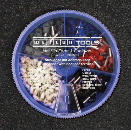 WeiconTOOLS Érvéghüvelyező szerszám készlet - Crimp Set Pro